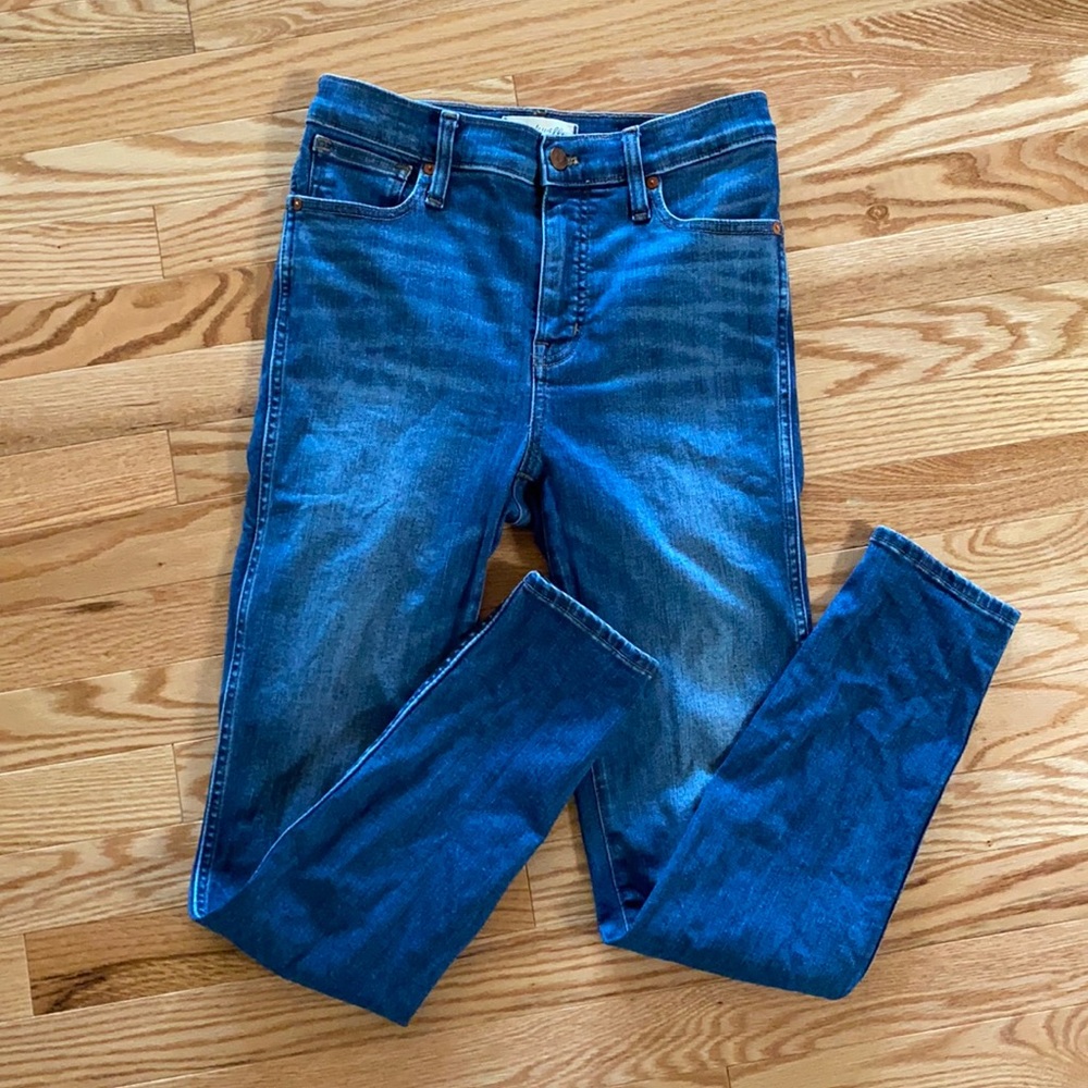 EUC - Madewell 10” High-Rise Skinny Jeans - Size 26
